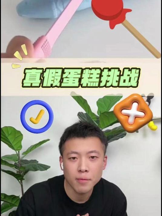真假蛋糕挑战