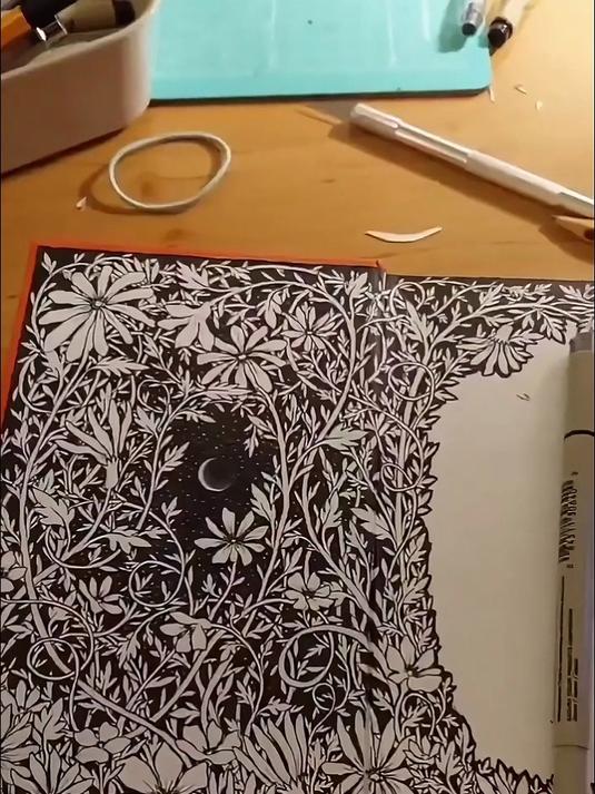 家里有废旧的书不要丢 艾特你有手的朋友给你制作一本立体画