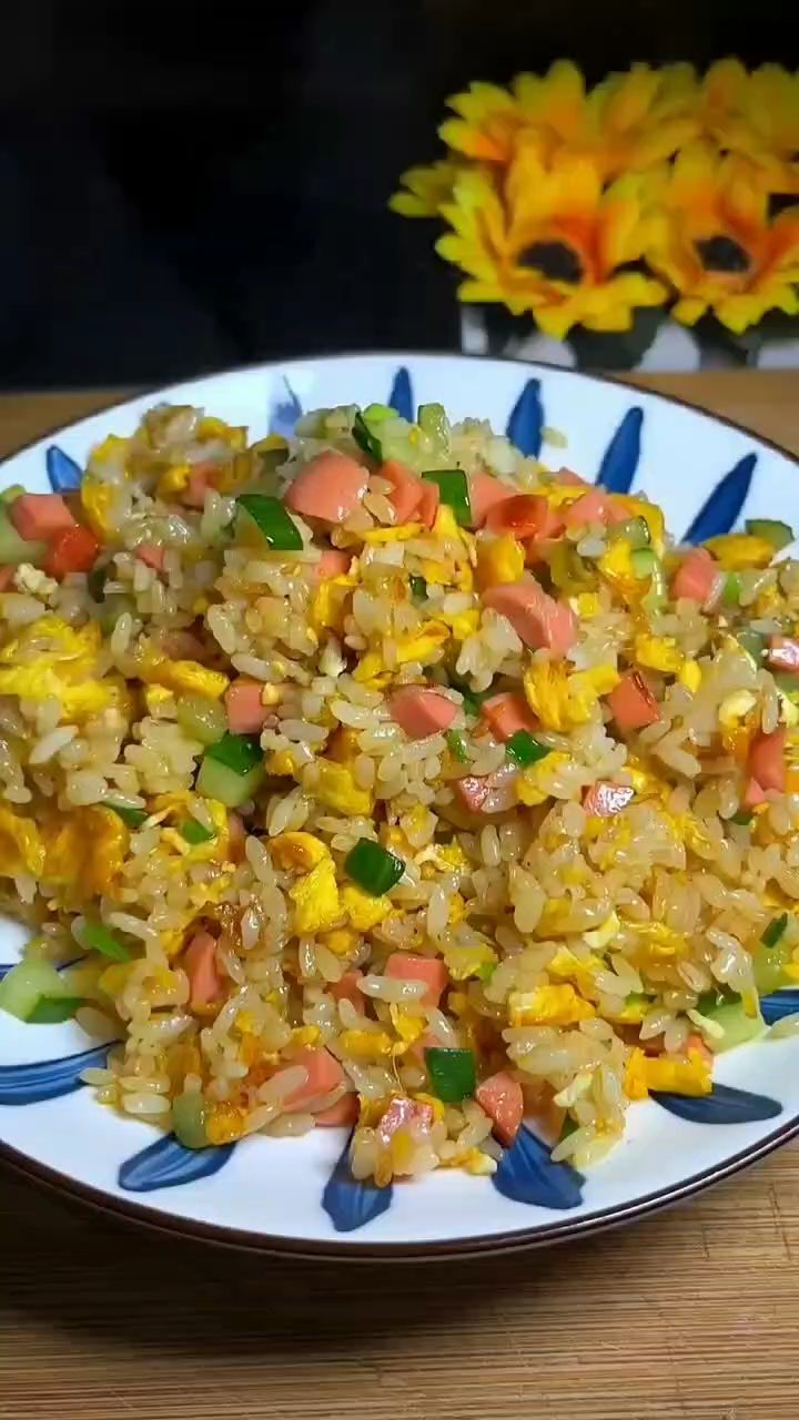 蛋炒饭的做法