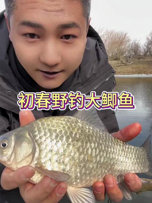 俄罗斯野钓大鲫鱼第一天。口一般