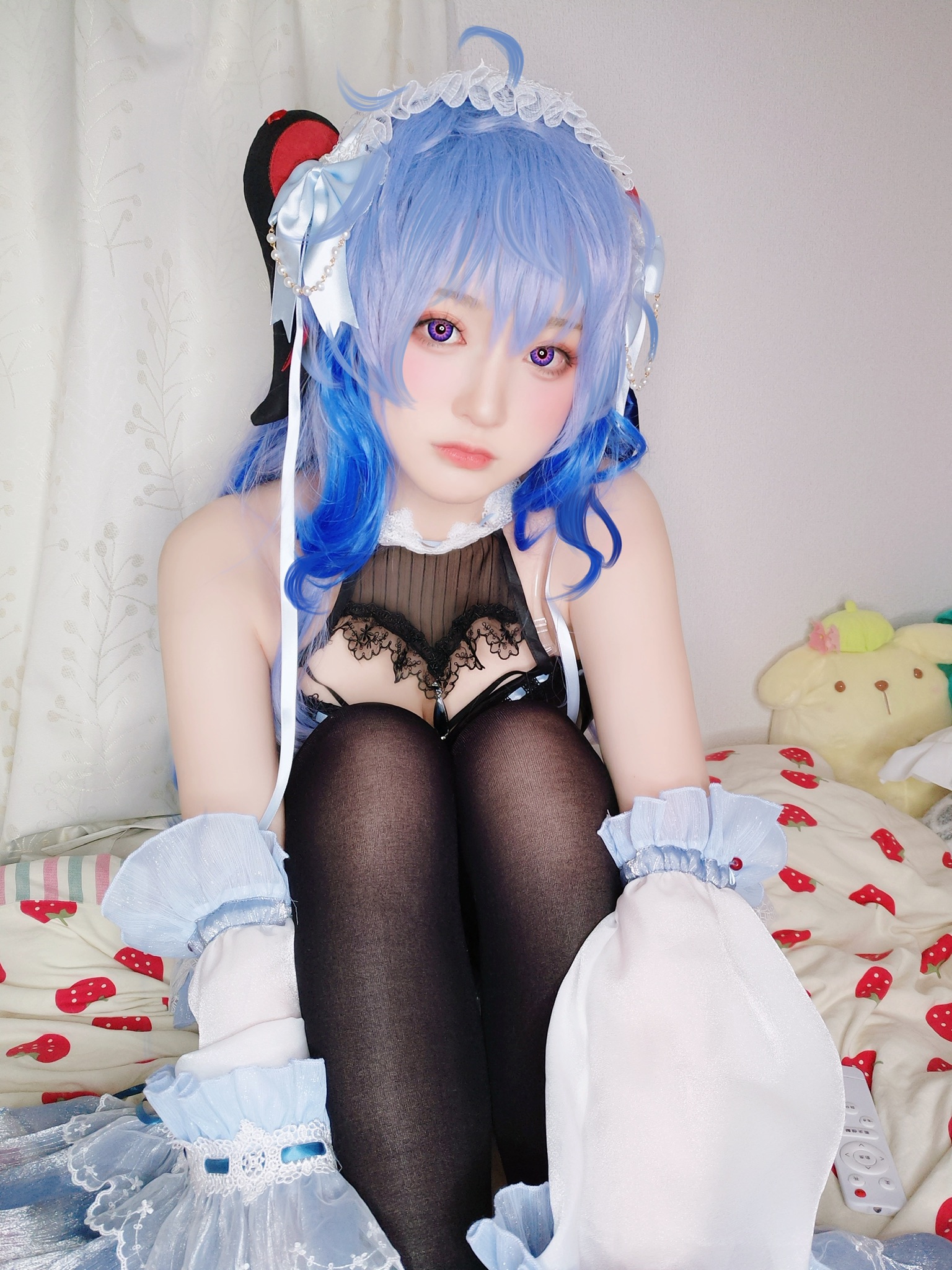 图片[22]-Yuki亭 NO.001 — 甘雨メイド [34P50M]-六色网