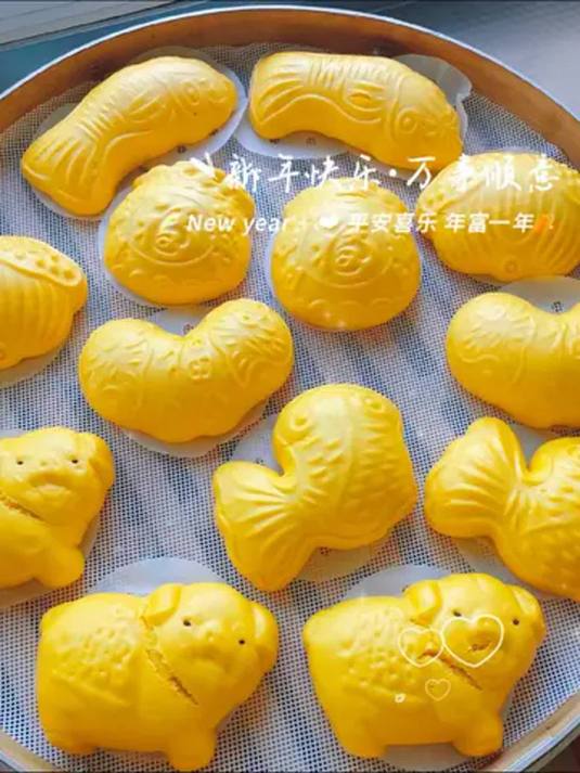 过年必做这花饽饽 馒头香日子美 就用花馍模具