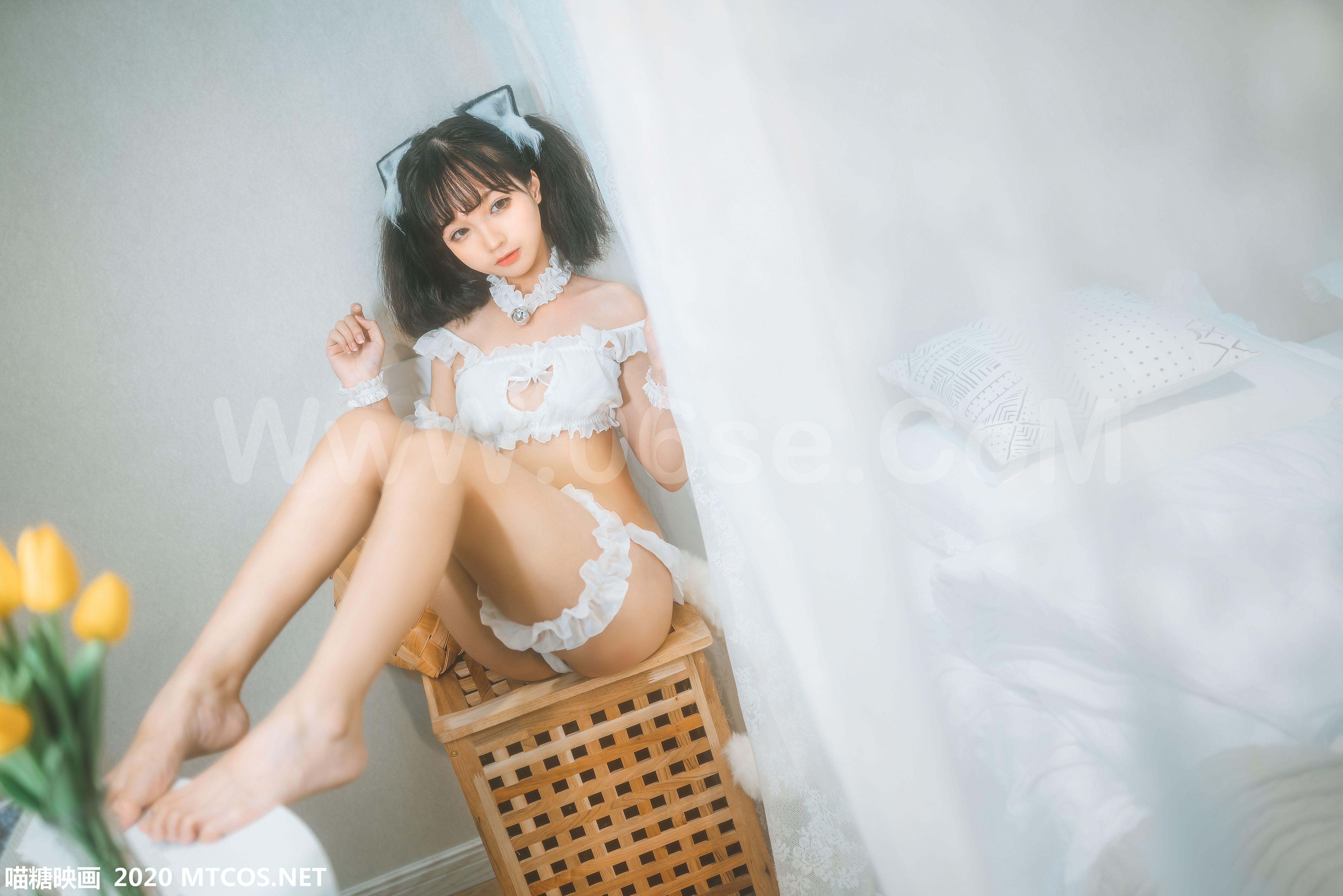 图片[17]-[MTCos] 喵糖映画 Vol.103 蠢沫沫 猫儿萝莉-六色网