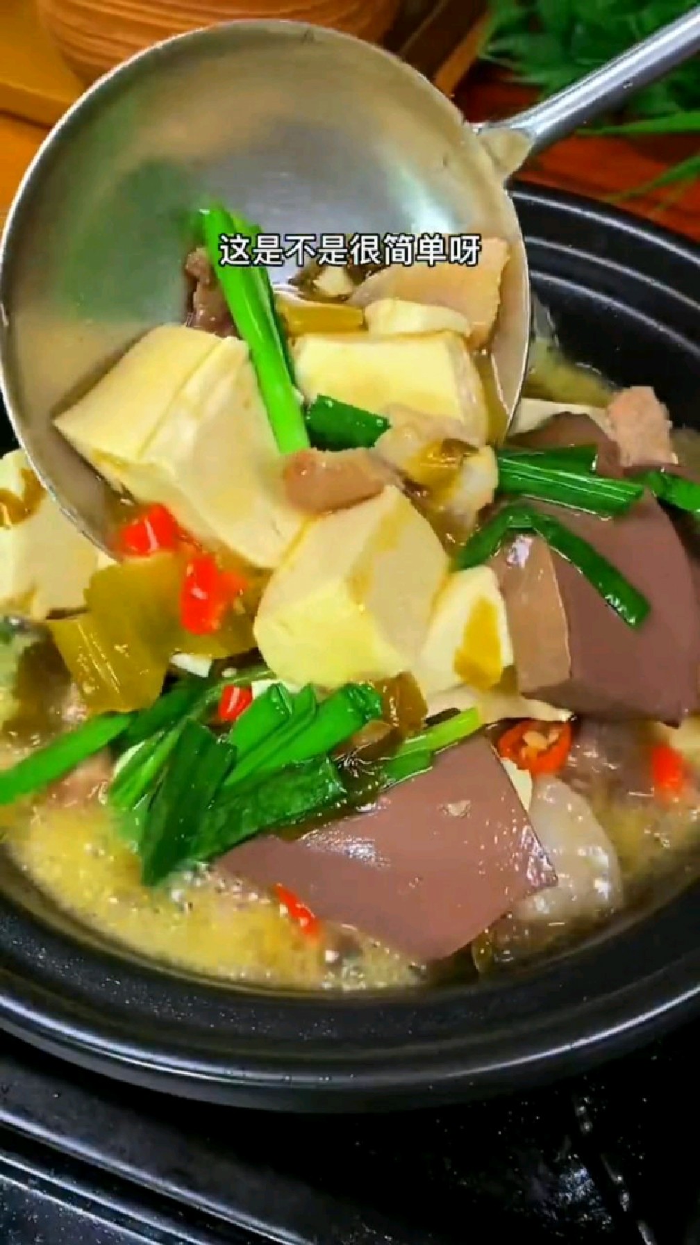 简单下饭的咸菜滚豆腐