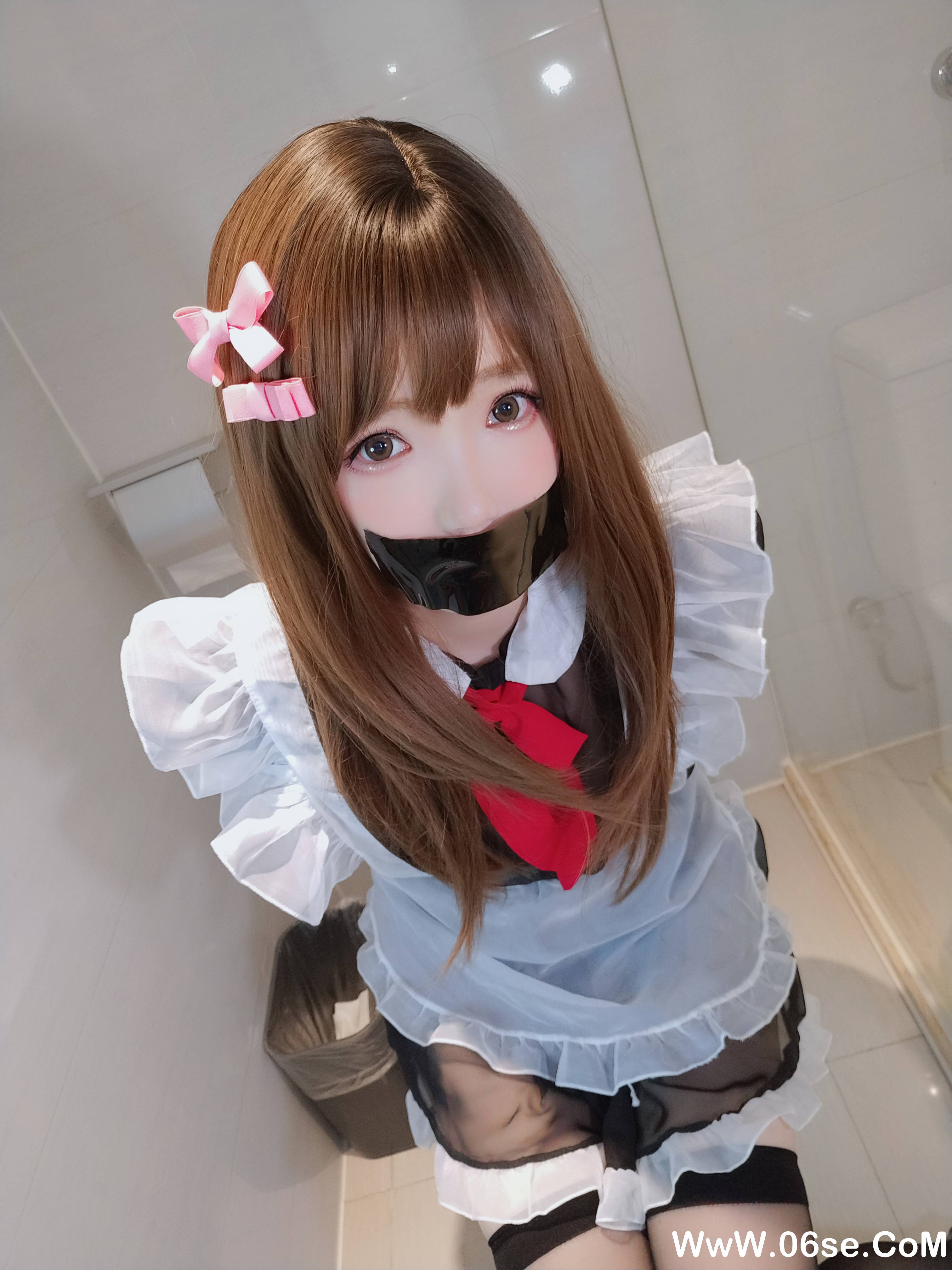 图片[68]-雪晴 – NO.028 浴室女仆 [93P+13V1.58G]-六色网