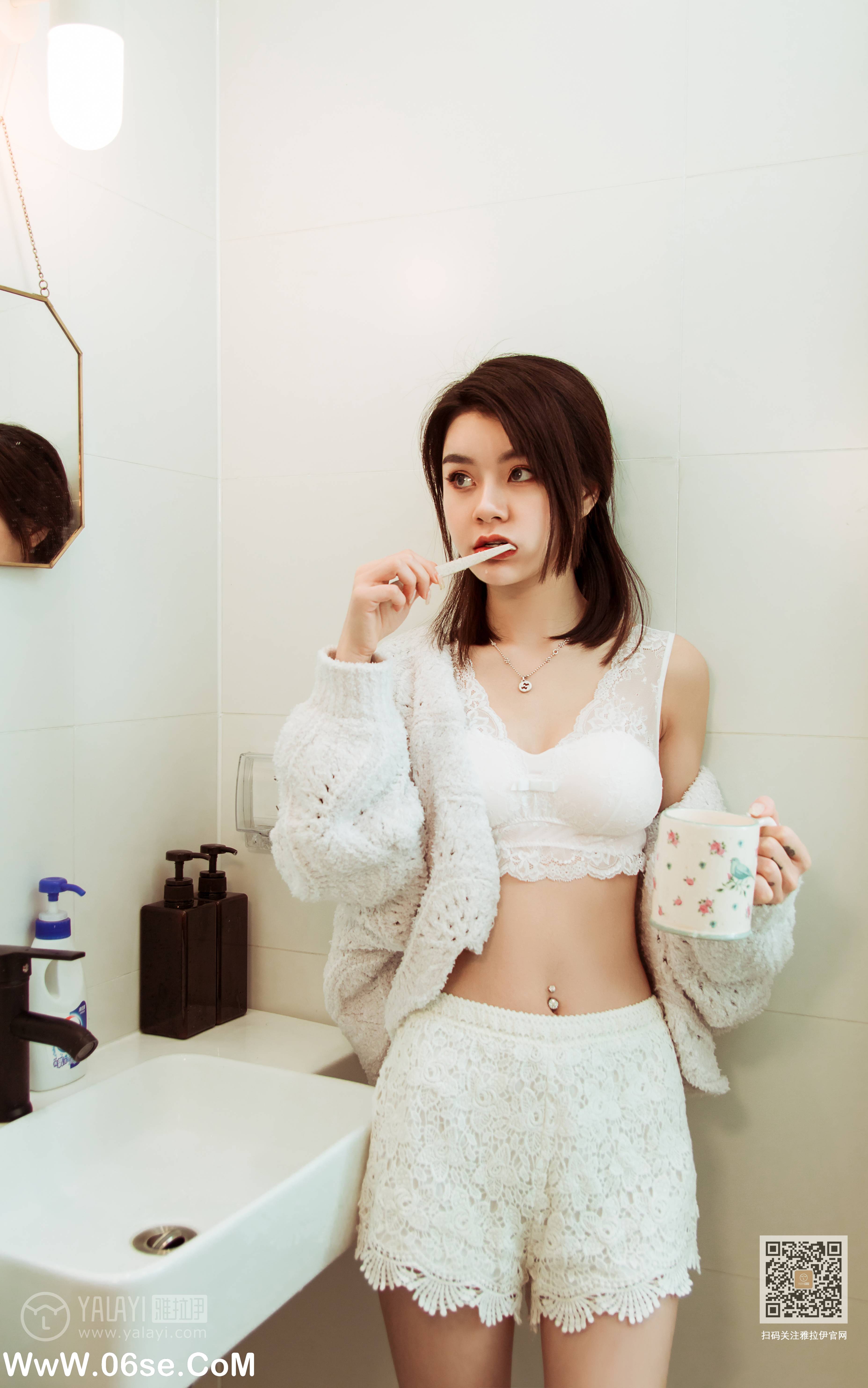 图片[22]-[YALAYI雅拉伊] No.444 东京的早餐 慧儿-六色网