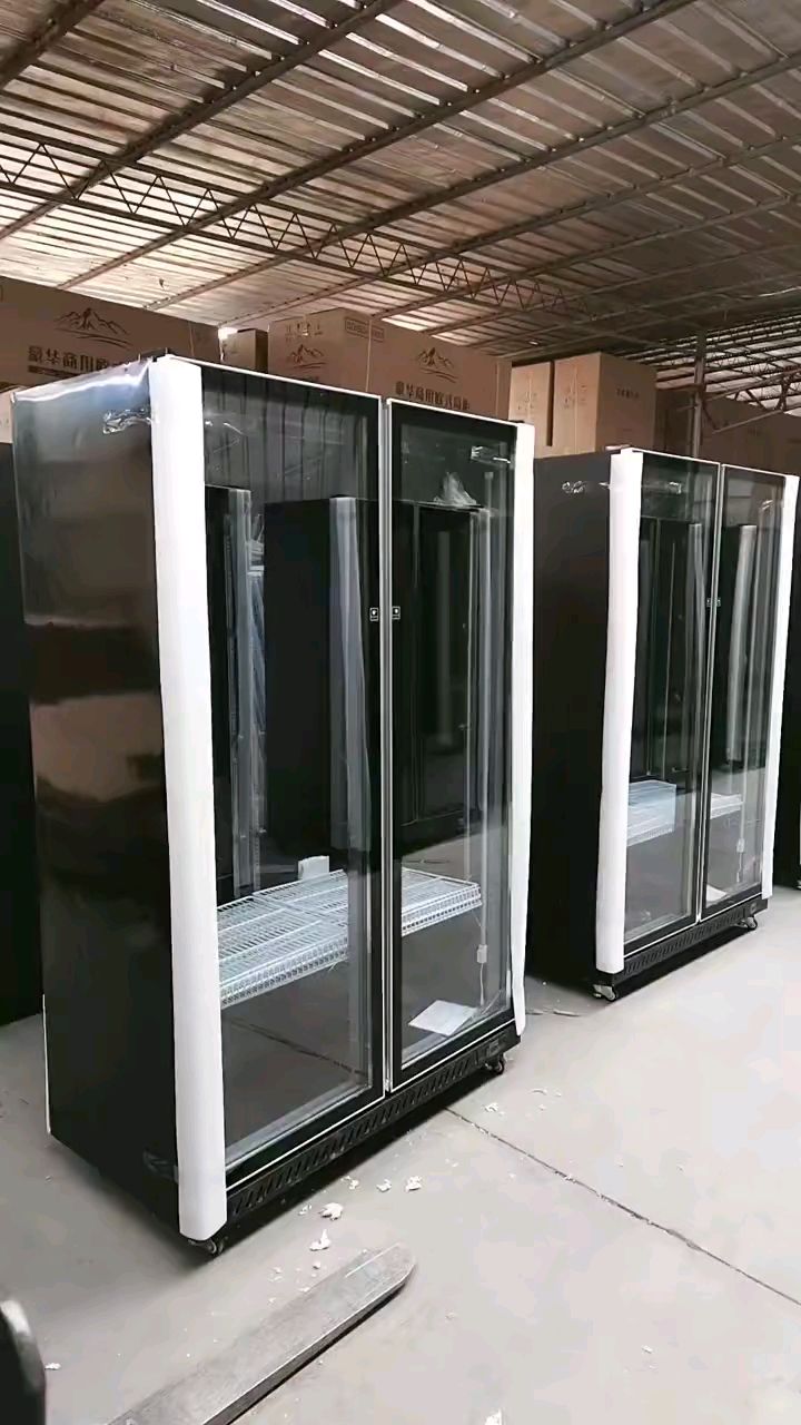 网红展示柜,全屏冷藏保鲜柜!