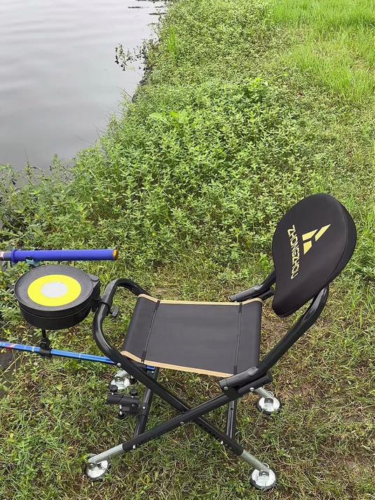 新款骑士钓椅：野钓马扎专用，多功能便携轻量，钓鱼小座椅超实用