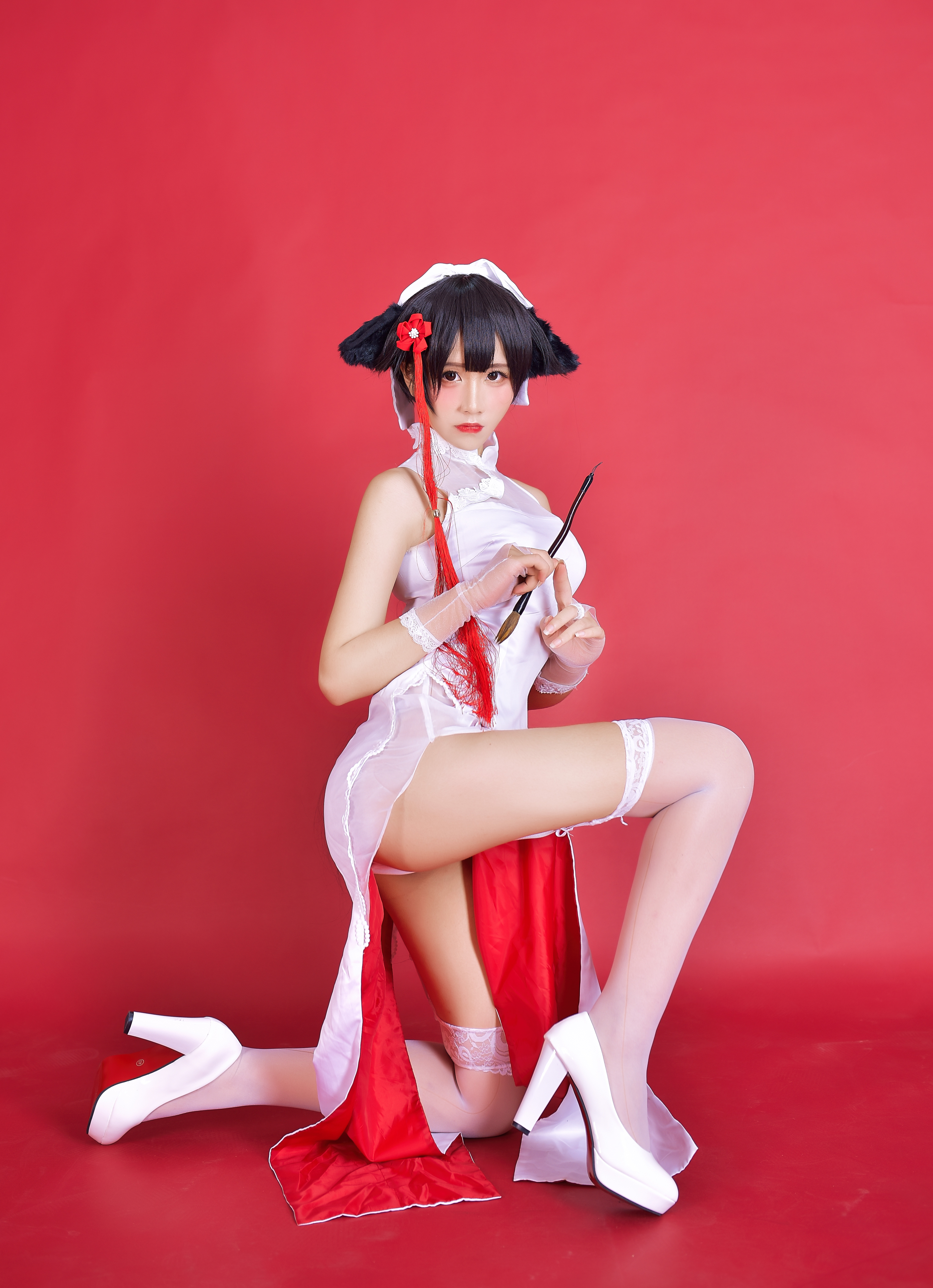 九曲Jean NO.012 - 碧蓝航线 旗袍[15P53M]-六色网