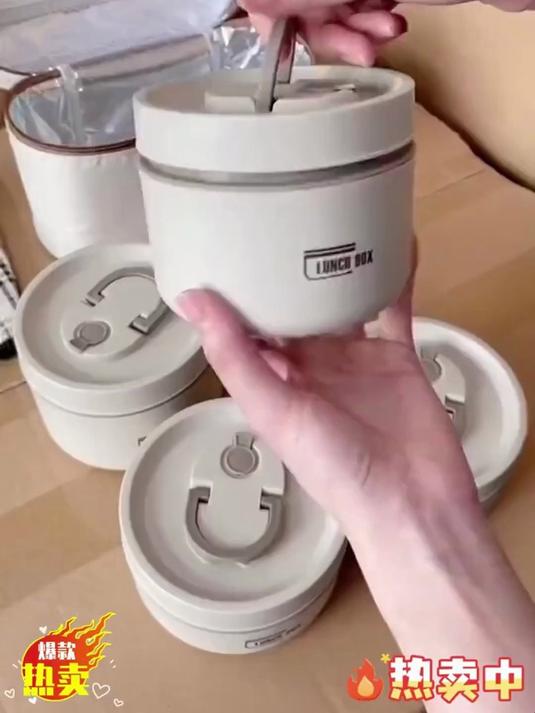 独立分层保温饭盒来了，独立保温4小时，饭菜不串味，好用不贵