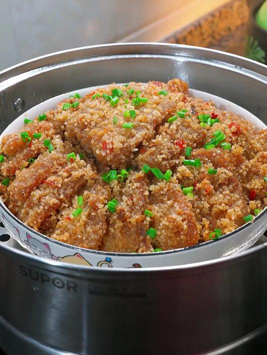 教你做正宗的粉蒸肉