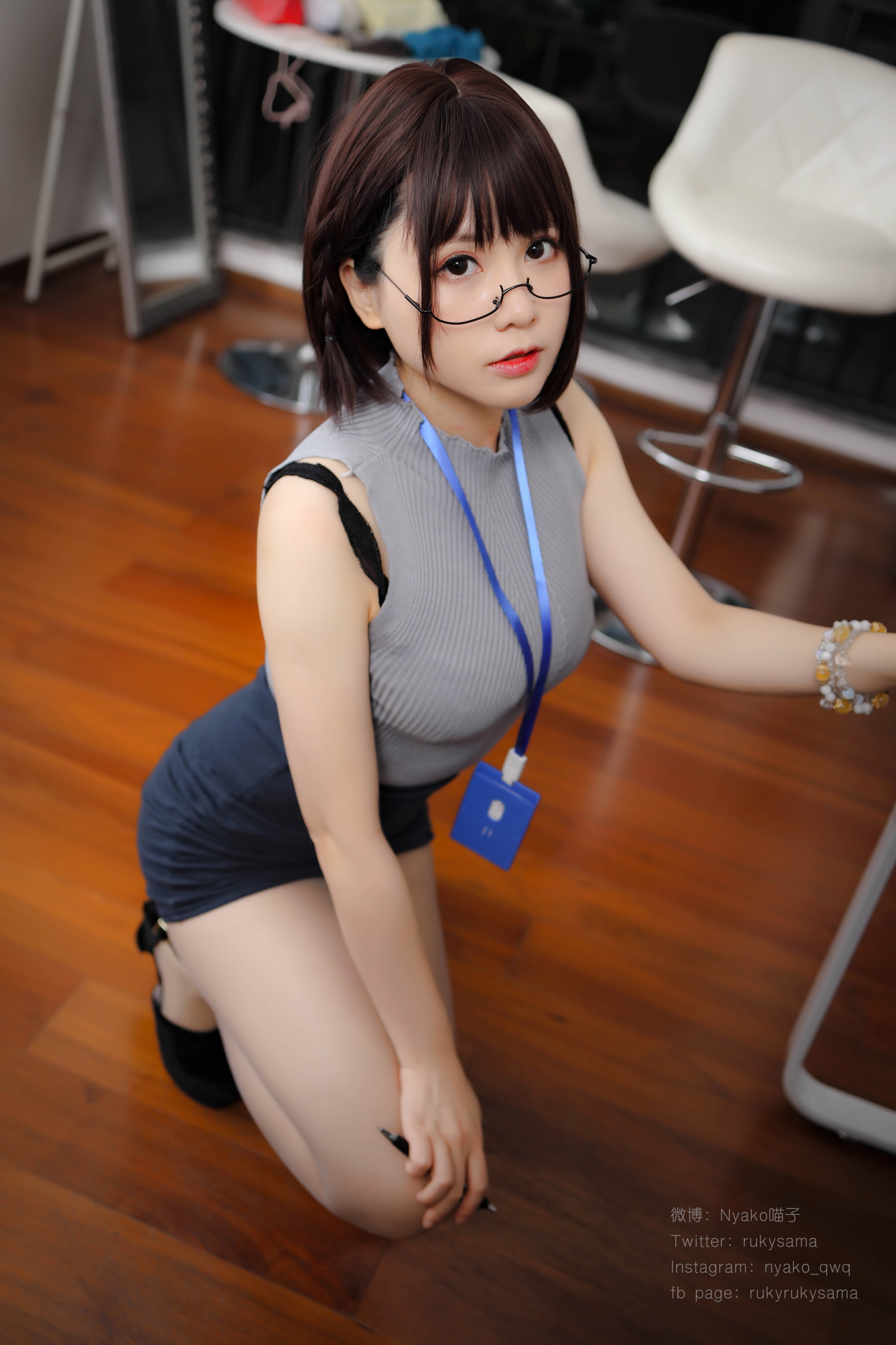 图片[16]-Nyako喵子 NO.017 – 誰も知らないの大人時間[130P+5V649M]-六色网