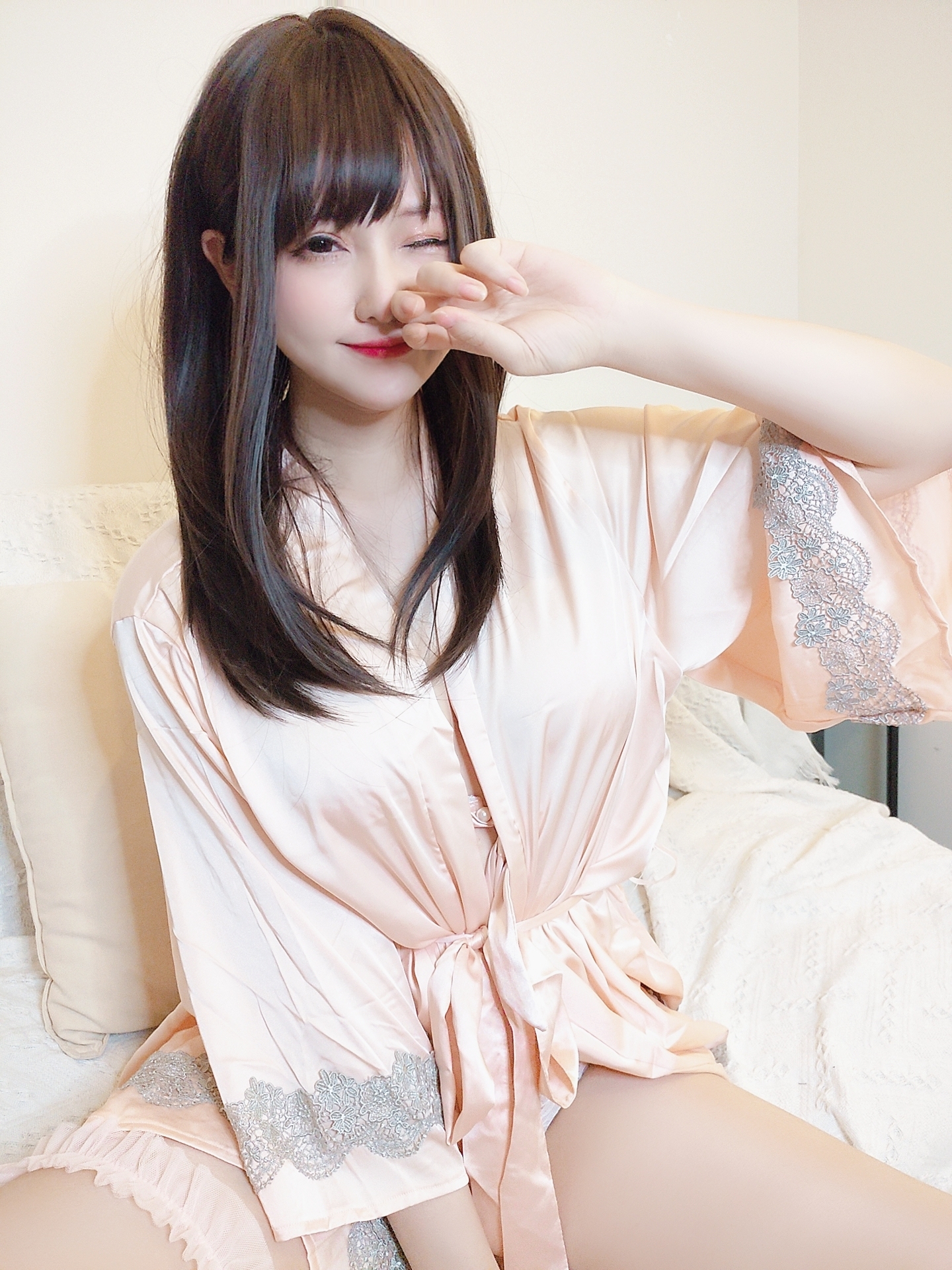 图片[26]-Nyako喵子 NO.028 – 睡衣 [52P87M]-六色网