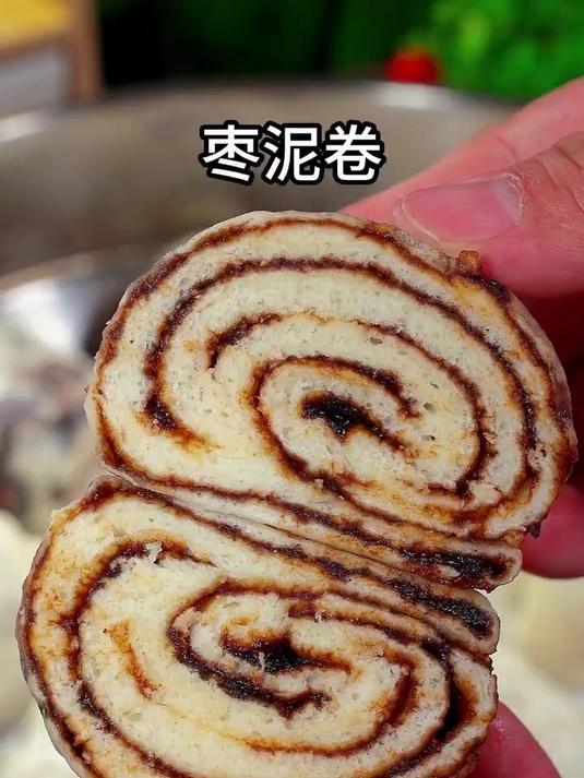 周四又做了一周的备餐,枣泥馒头卷,一层一层的