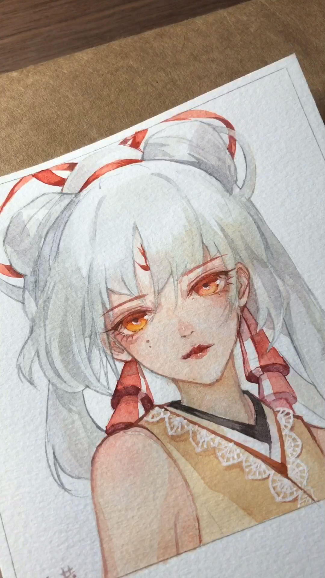 画个水彩吧,好久没有画水彩