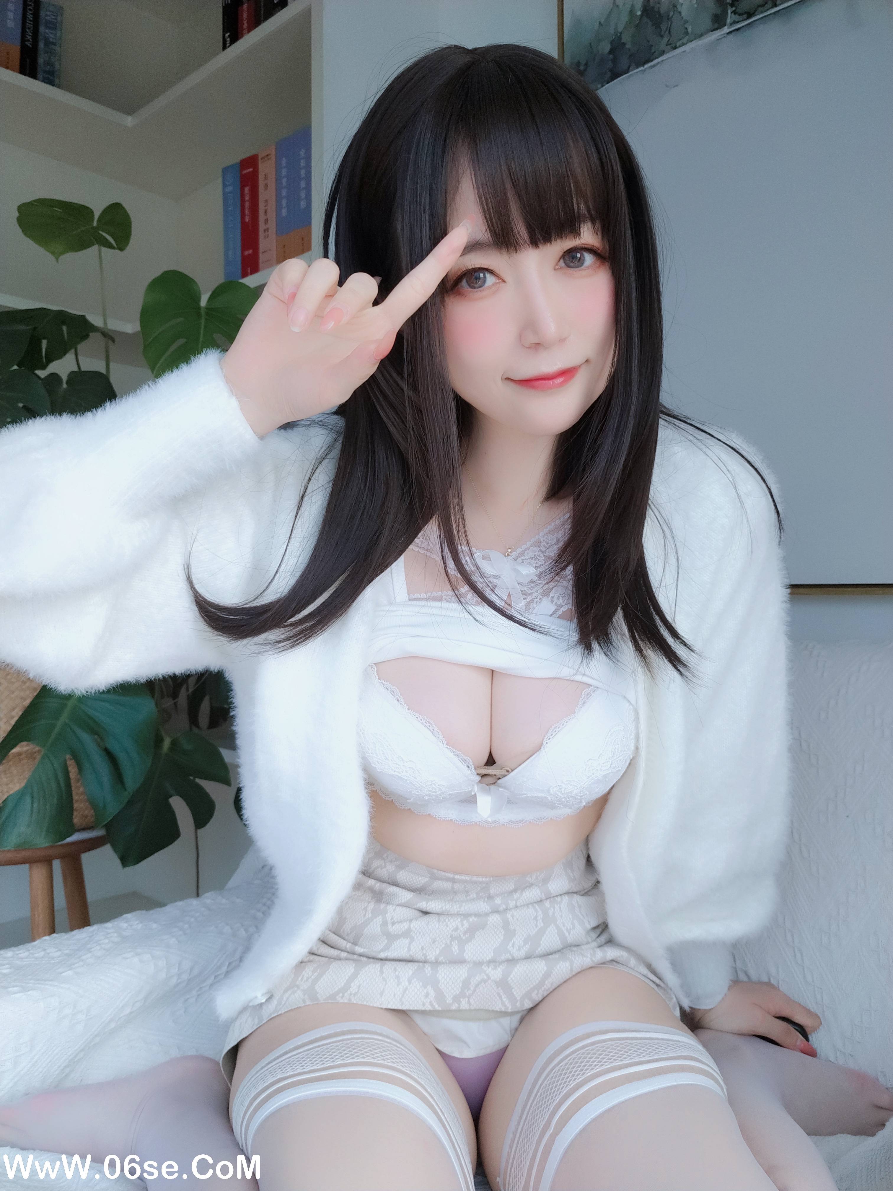 图片[111]-Coser小姐姐白银 NO.031 – 白蕾丝[121P+3V789M]-六色网