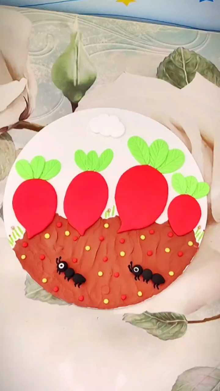 用粘土做的菠萝,简单易学,快跟你的宝贝做起来