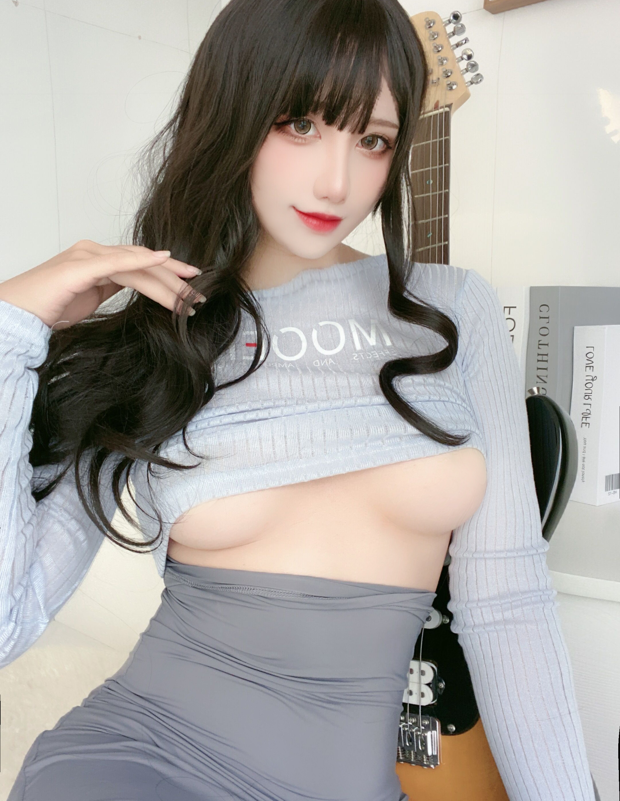 图片[9]-九曲Jean NO.051 – 吉他妹妹[40P74M]-六色网