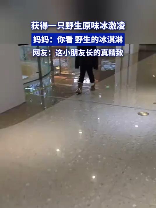 获得一只野生原味冰激凌,网友:这小朋友长的真精致