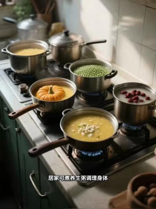 居家食疗:煮养生粥,调理身体