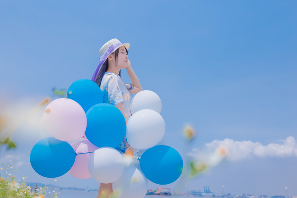 天気有点蓝，很文艺-六色网