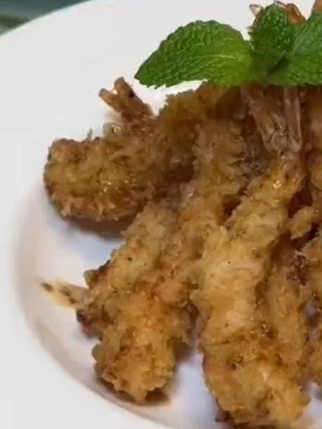 虾的神仙吃法，天妇罗炸虾，做法简单，外酥里嫩，味道好极了