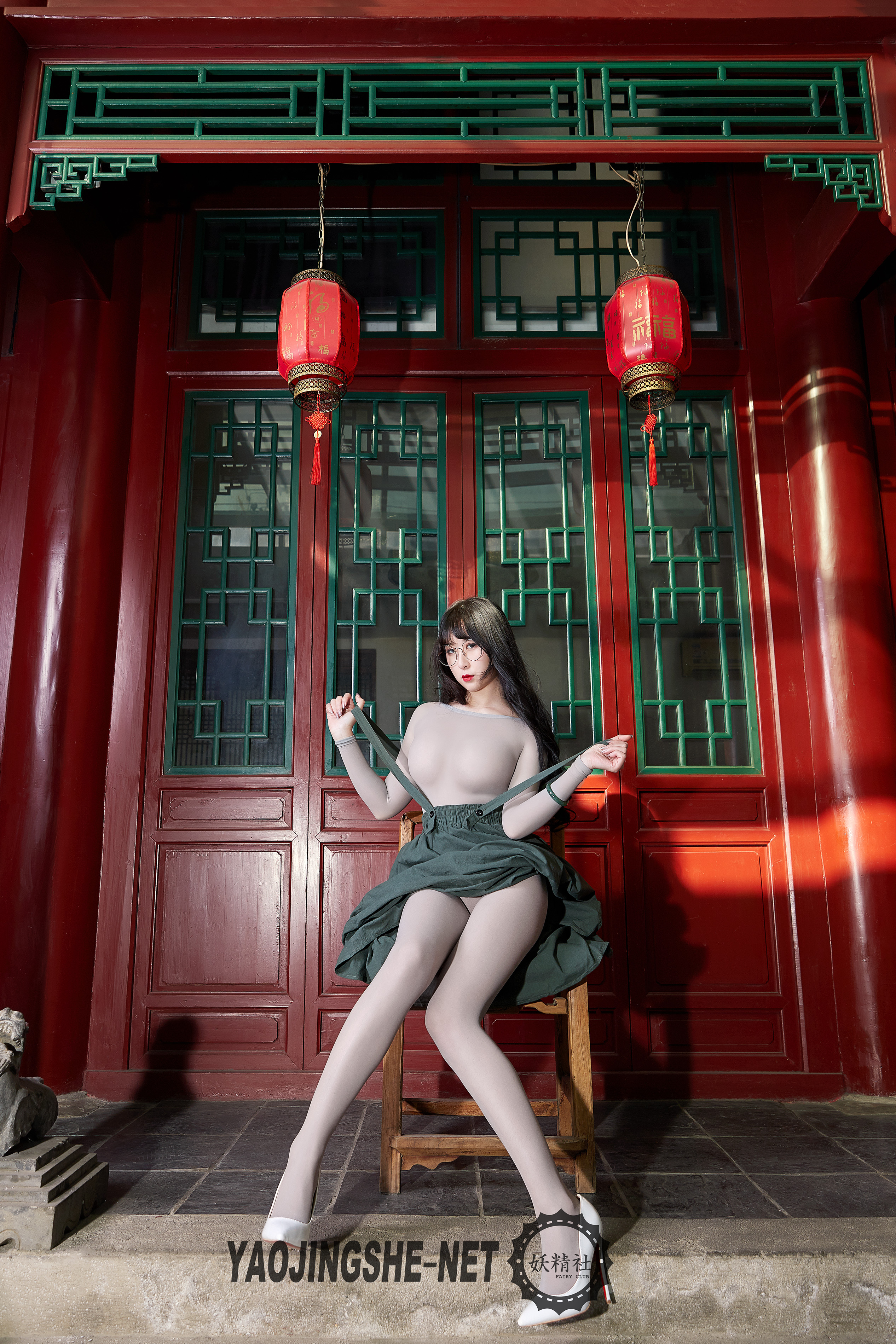 图片[5]-[YaoJingShe 妖精社] V1905《焦艺-禁锢在屋檐下》[50P-112MB]-六色网