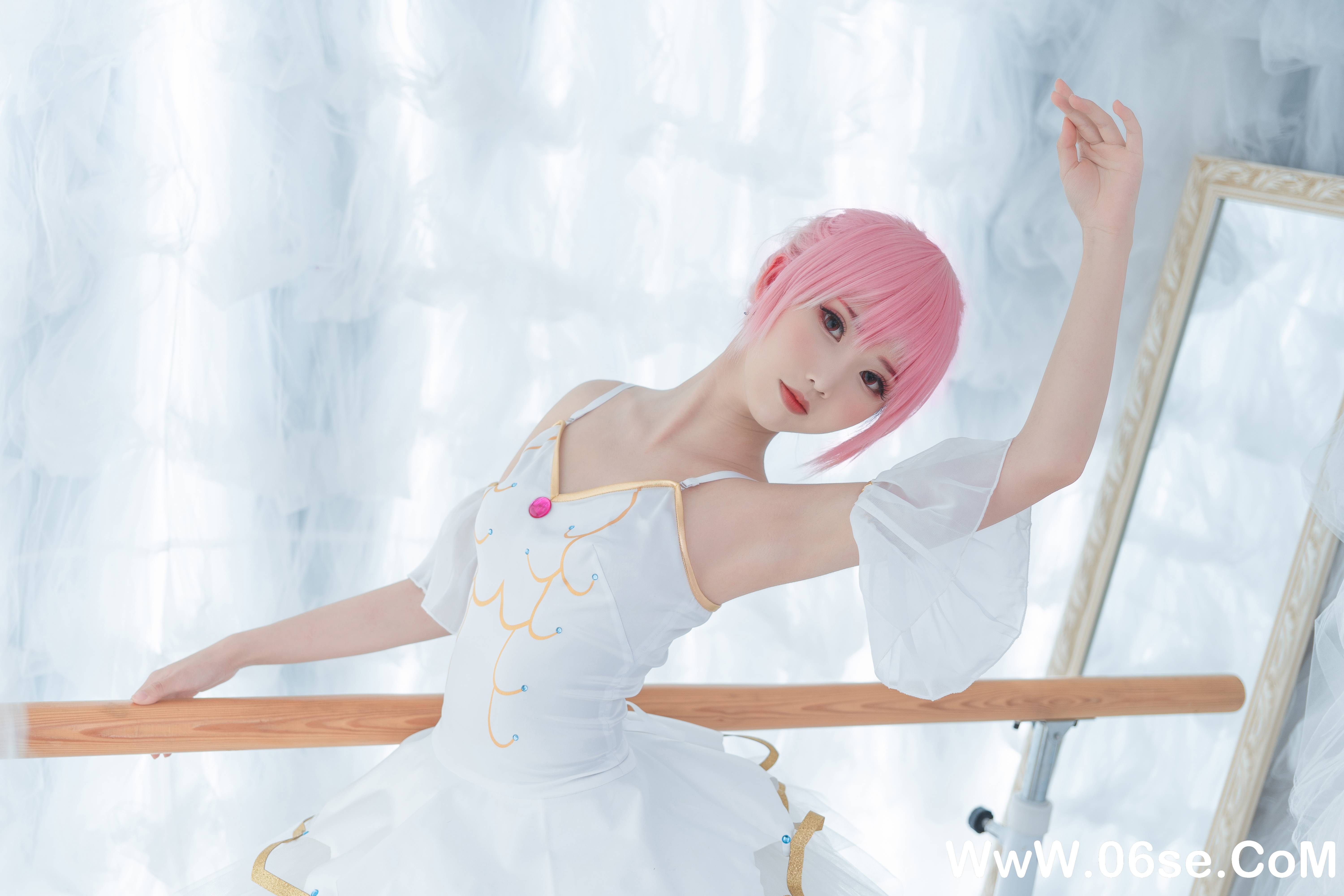 图片[11]-Coser面饼仙儿 NO.059- 小圆芭蕾[12P95M]-六色网