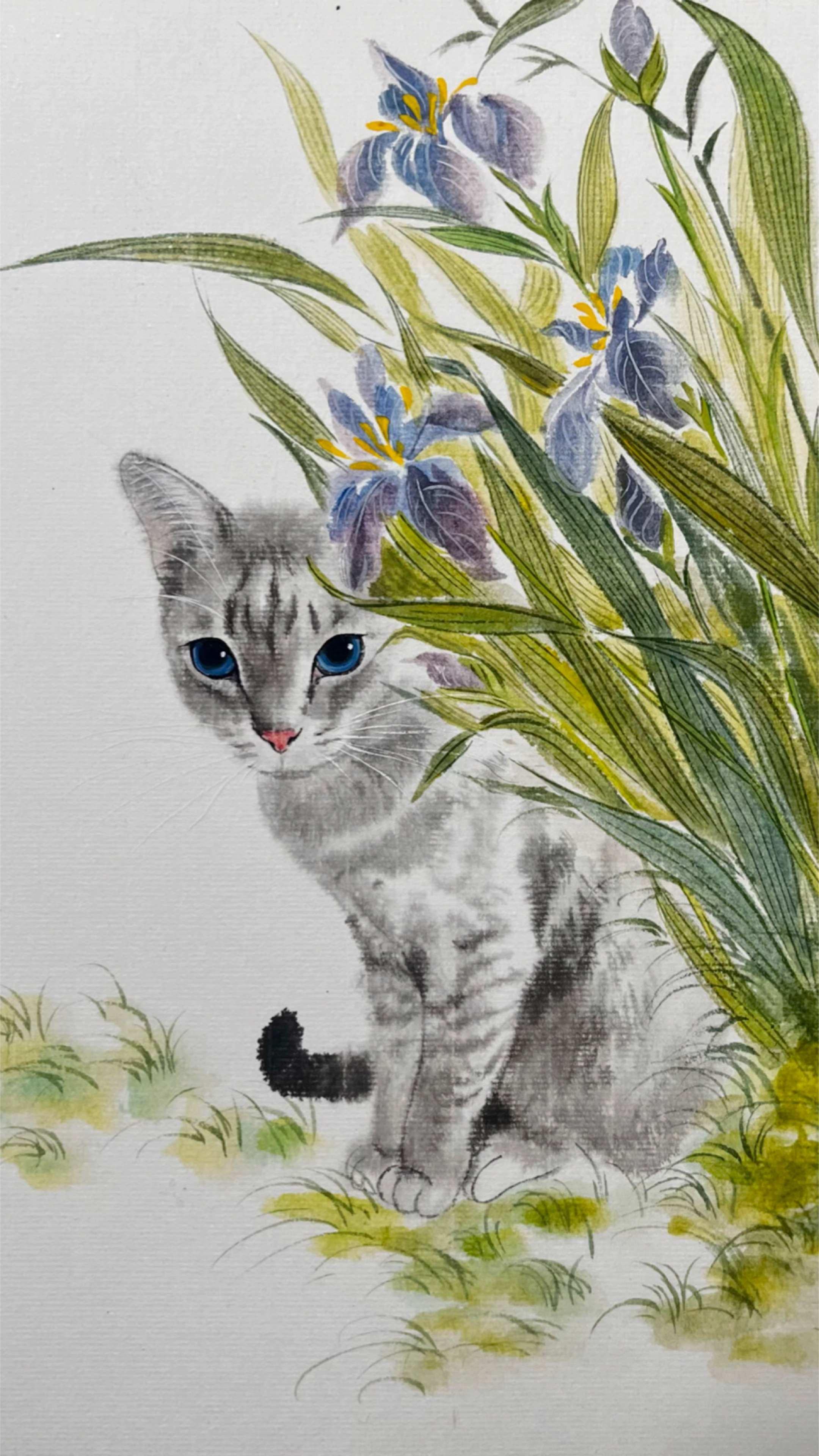 画一只去了喵星的猫 国画猫咪的画法