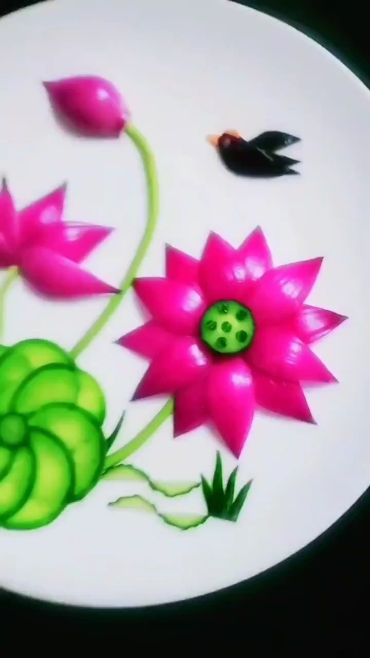 手工蔬菜拼盘,