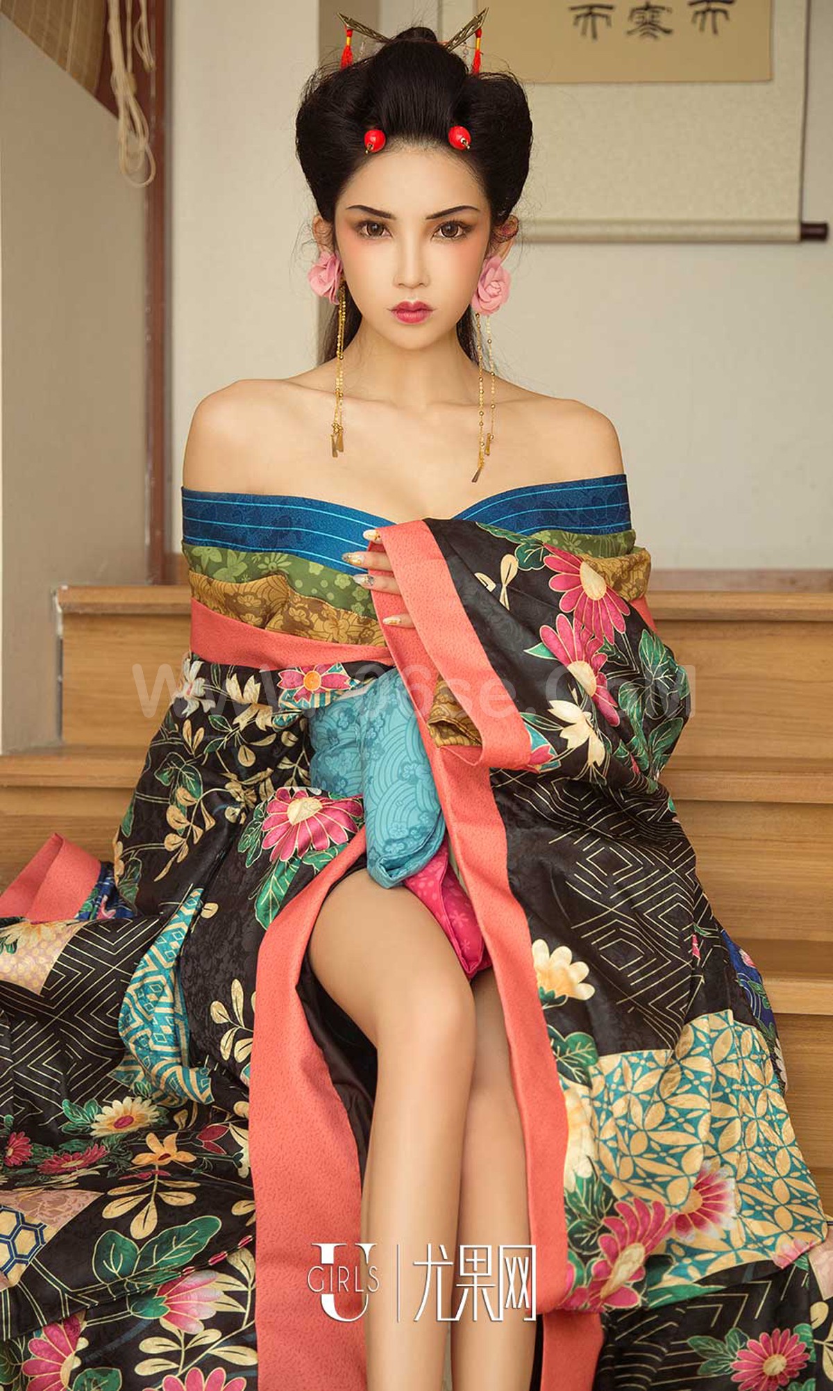 图片[11]-[Ugirls爱尤物] No.1170 Chen Guo Guo (陈果果) & Meng Shi Duo (孟十朵) & Qiu Qiu (球球)-六色网