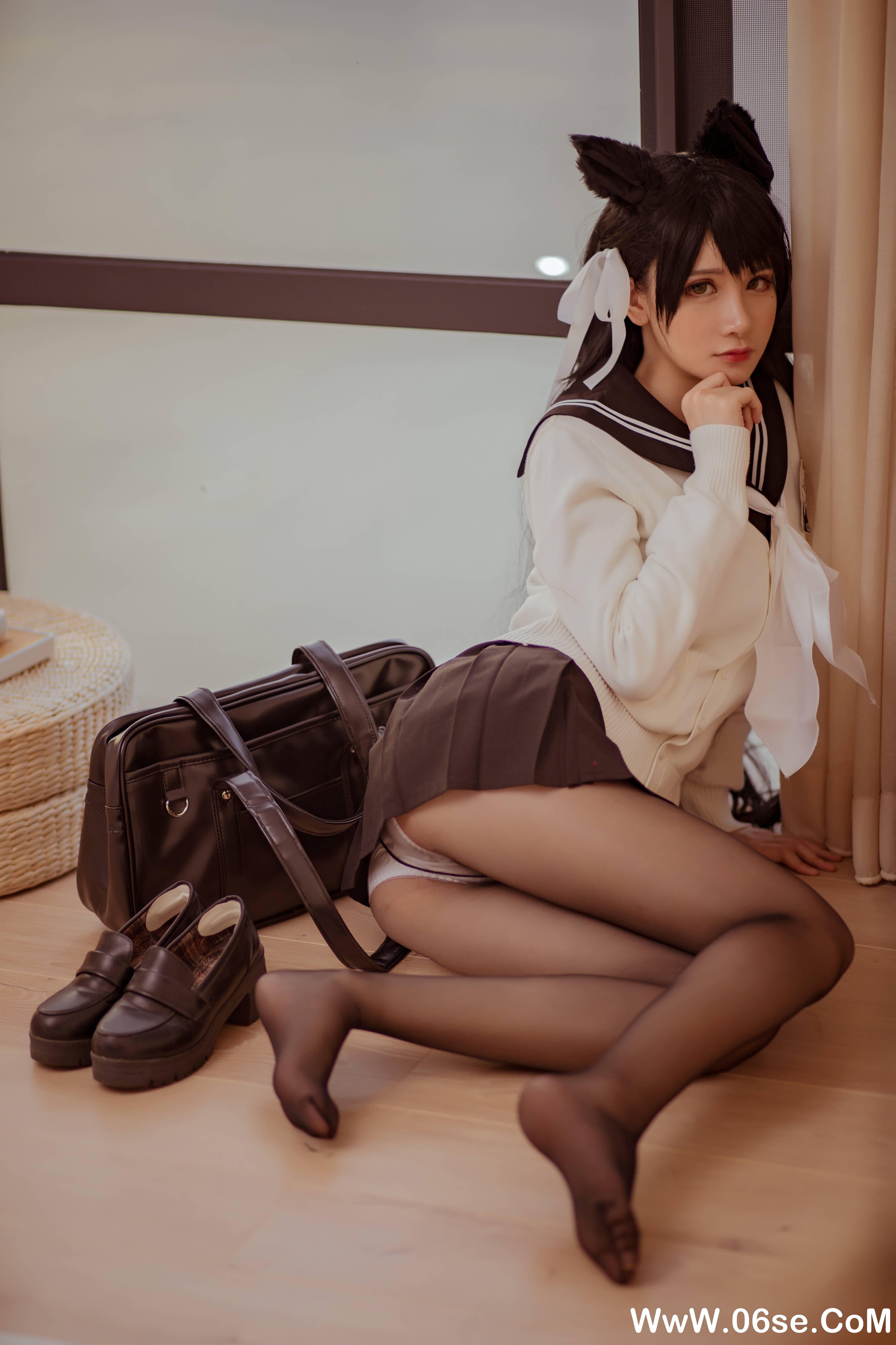 图片[21]-前羽 NO.008 — 小野妹子w 校服 [28P250M]-六色网