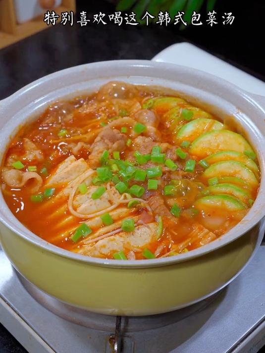 念念不忘的韩式泡菜汤