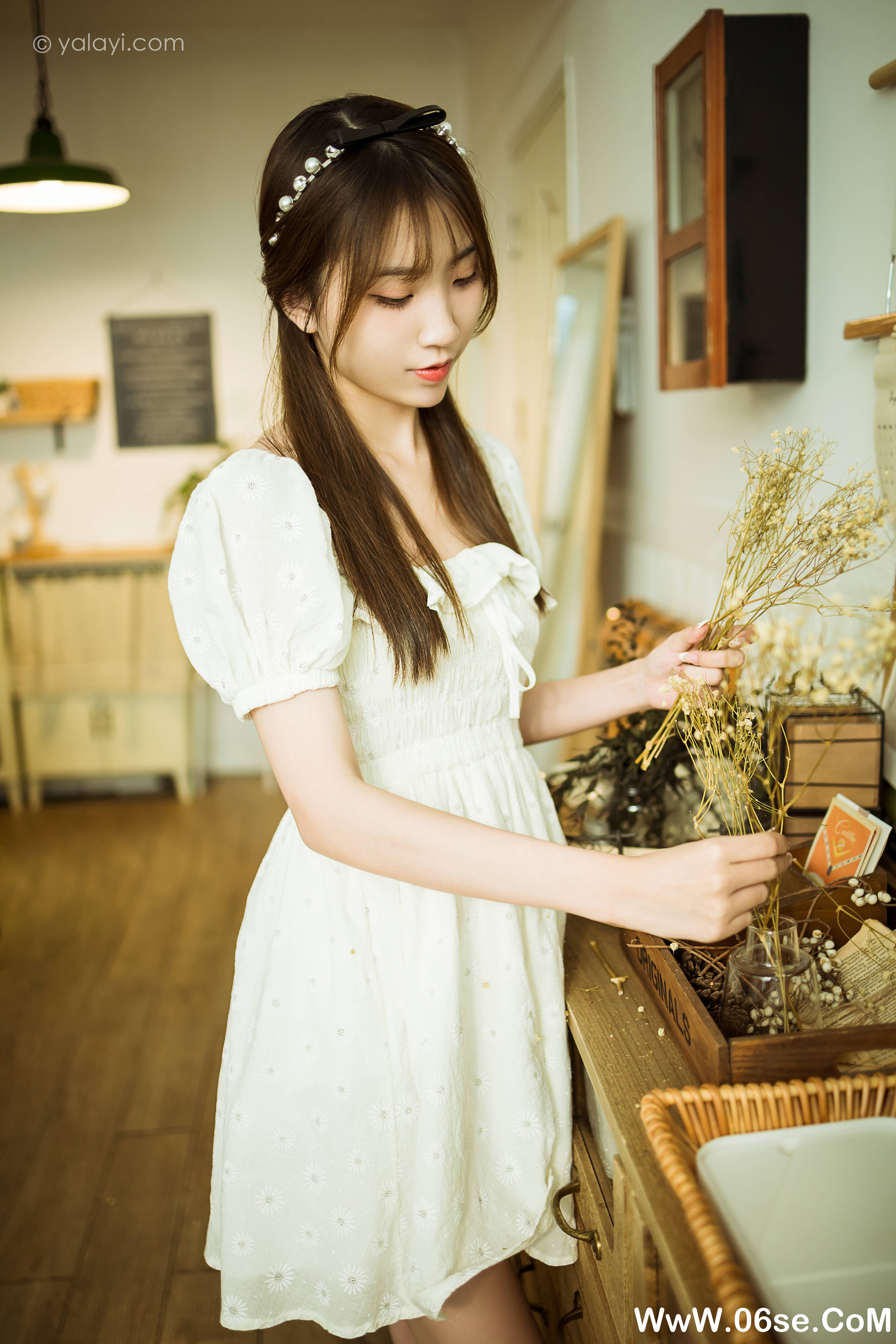 图片[7]-[YALAYI雅拉伊] 2020.11.17 NO.727 小乔《甜美女友爱花艺》[32P+1P398M]-六色网