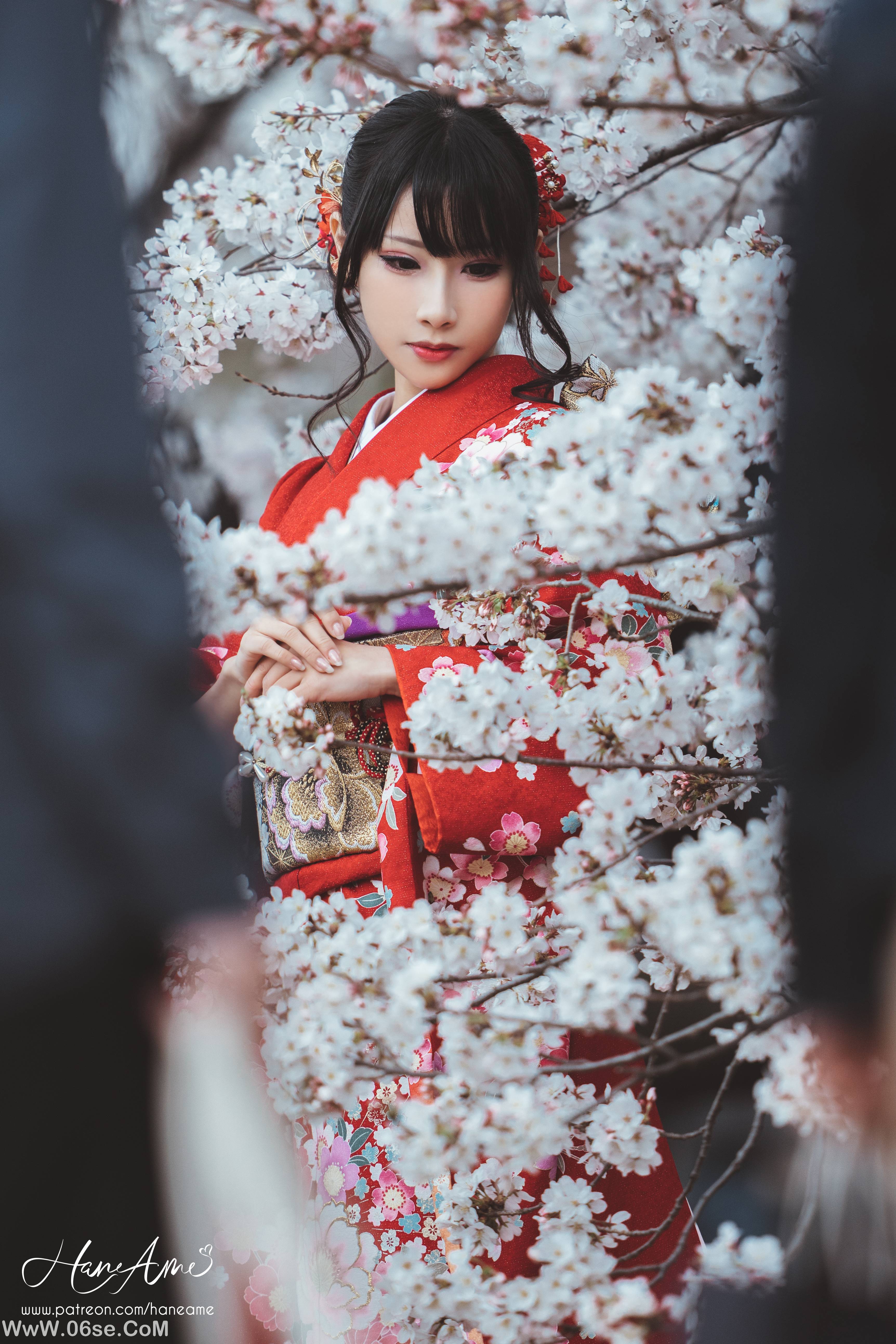 图片[11]-Hane Ame 雨波写真 NO.013 – 赤紅和服[38P736M]-六色网