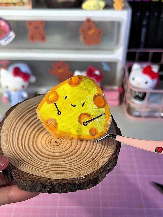 自制食玩面包捏捏乐,软软的手感好好捏