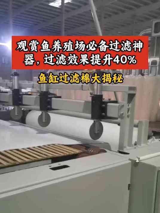 观赏鱼养殖场必备过滤神器,过滤效果提升40%