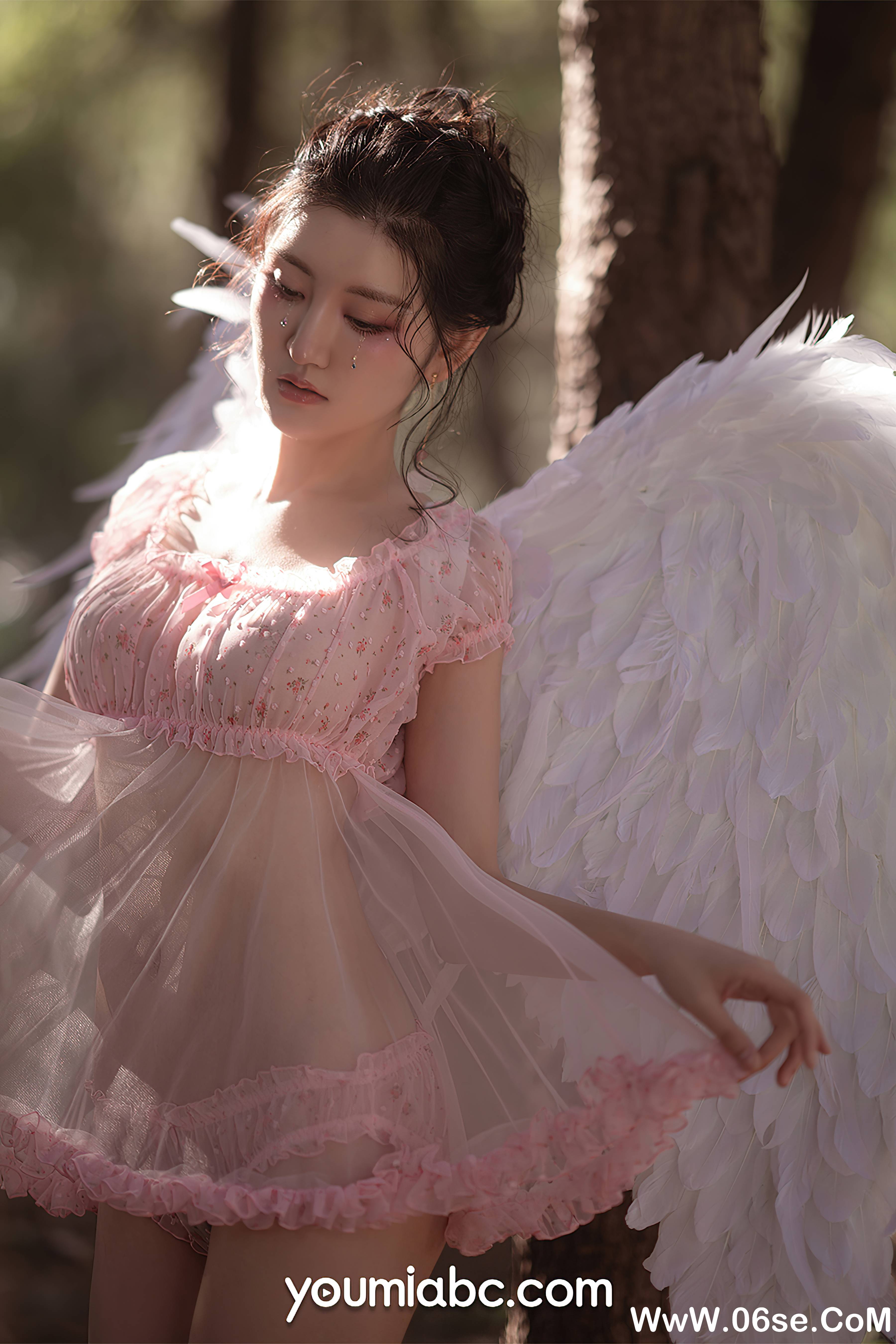 图片[22]-[YouMi尤蜜] 2021.04.14 粉天使 沈梦瑶[39+1P669M]-六色网