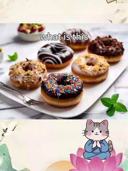 donut(甜甜圈)10秒速记单词