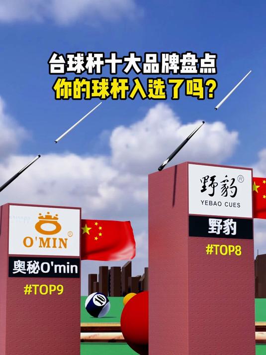 最新台球杆十大品牌,台球杆品牌排名