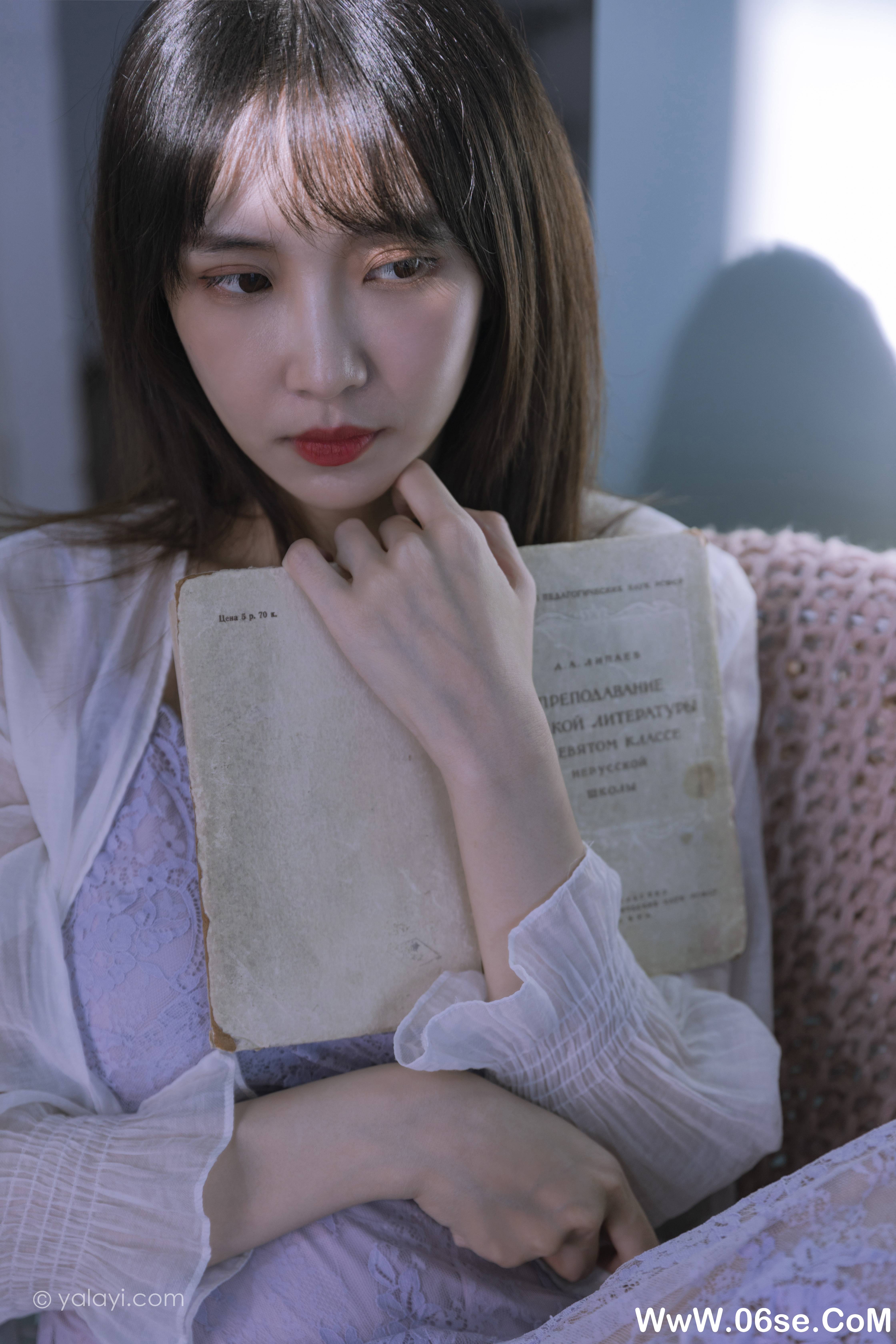 图片[6]-[YALAYI雅拉伊] 2021.06.27 NO.807  妍妍《紫色的早晨》[38+1P432M]-六色网