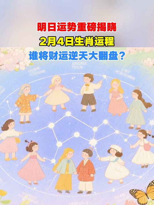 明日运势重磅揭晓，2月4日生肖运程，谁将财运逆天大翻盘？