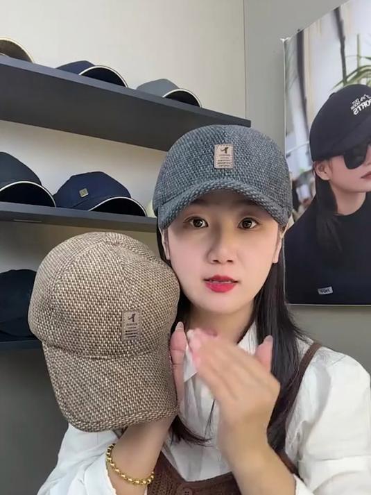 你们的入冬第一顶帽子选好了吗?不妨试试这款中老年鸭舌帽!