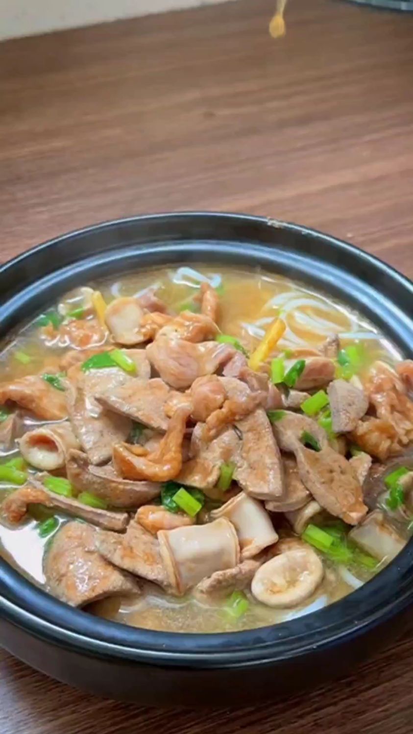 潮汕猪杂粉的家常做法