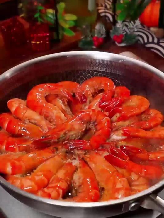 野生黑虎虾鲜活速冻 壳薄肉厚紧实咬开全是大海味