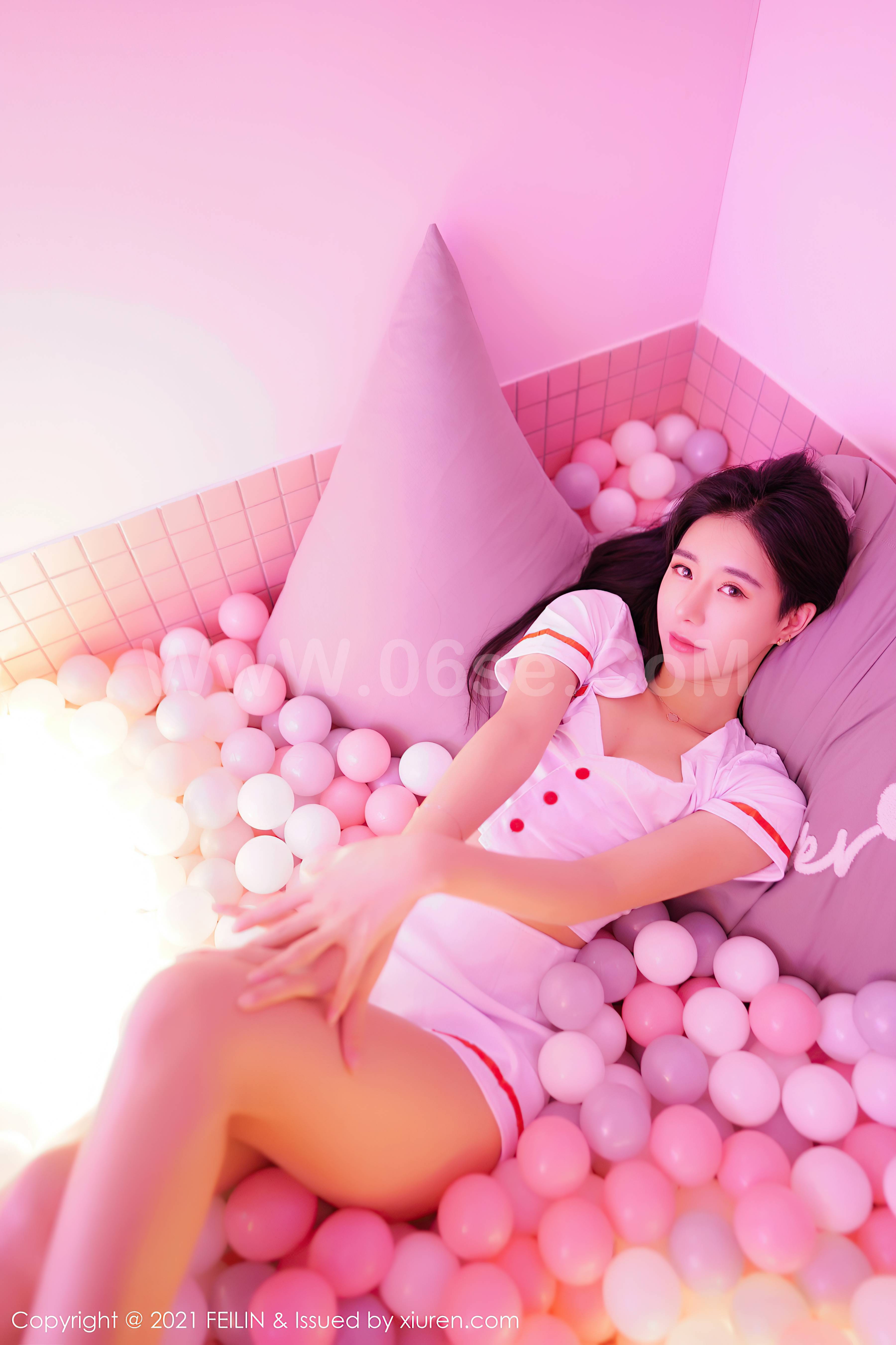 图片[8]-[FEILIN嗲囡囡] 2021.03.26 Vol.382 BABY[柒]-六色网