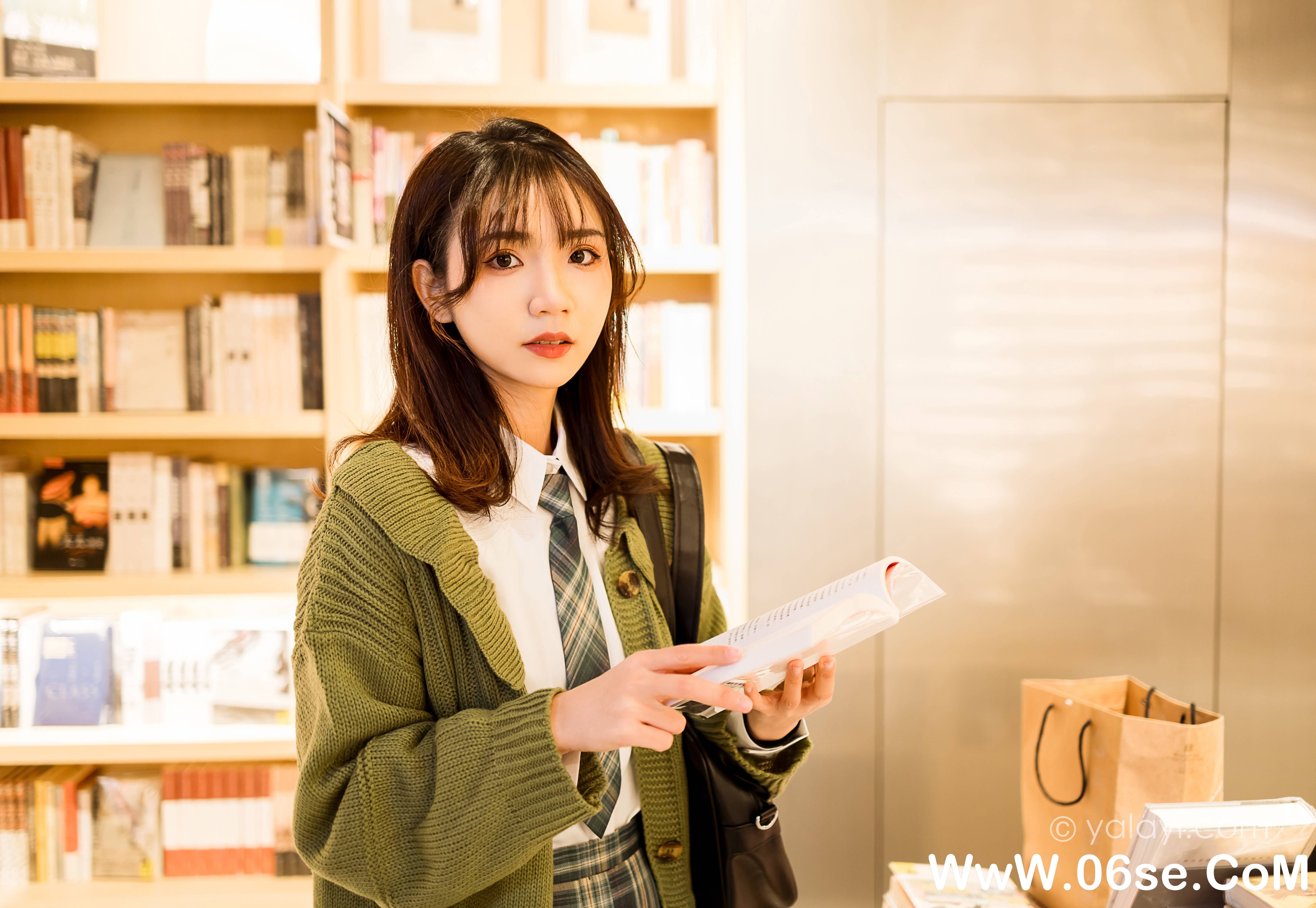 图片[5]-[YALAYI雅拉伊] 2021.01.19 NO.753 果果《一起补习的日子》[44P+1P578M]-六色网