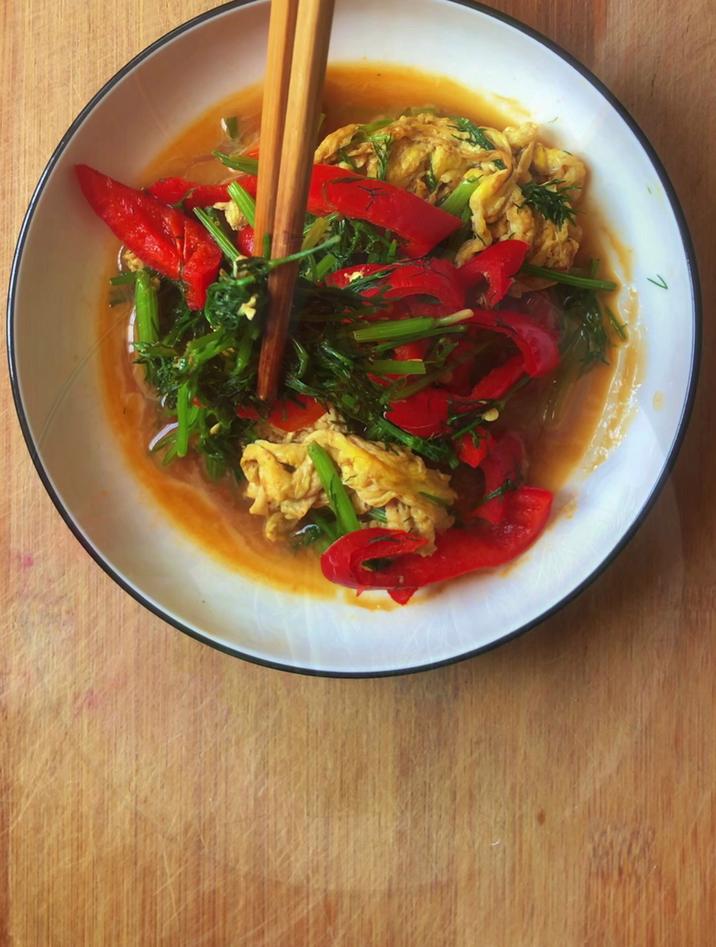 茴香炒鸡蛋怎么做,跟我这样做,简单好吃