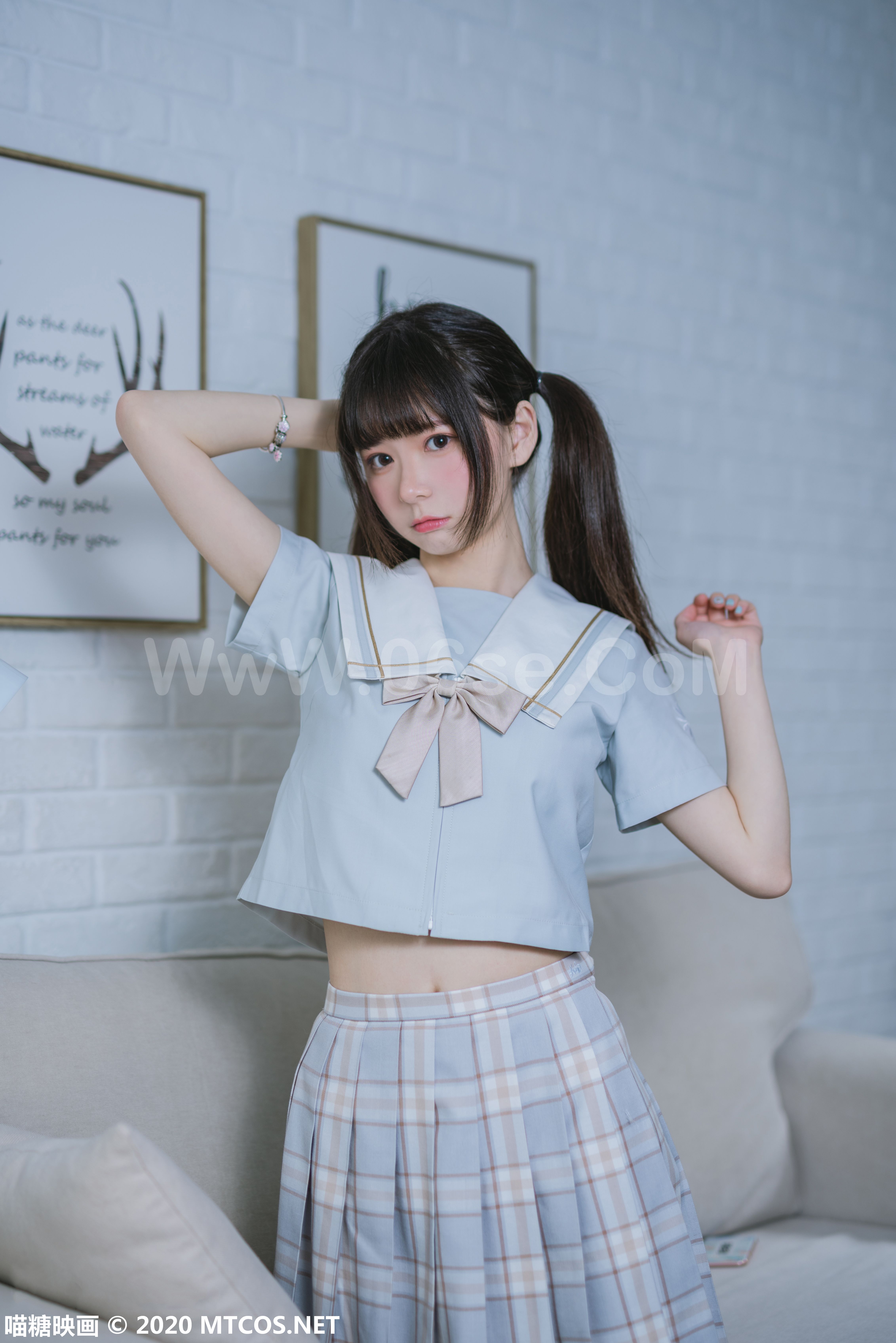 图片[10]-[MTCos] 喵糖映画 Vol.094 双马尾学妹-六色网