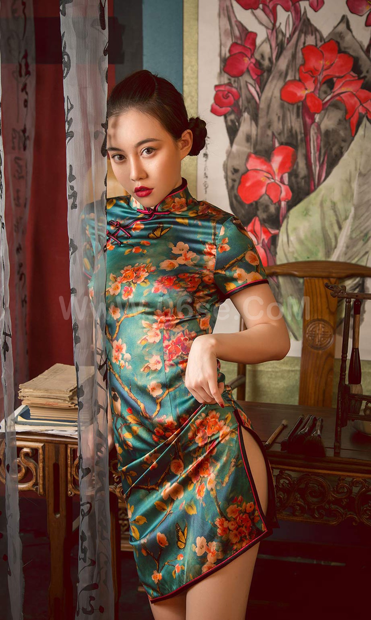 图片[21]-[Ugirls爱尤物] No.1577 Meng Shi Duo (孟十朵) & Liu Bang Ni (刘邦妮)-六色网